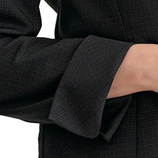 折り返し可能な袖口