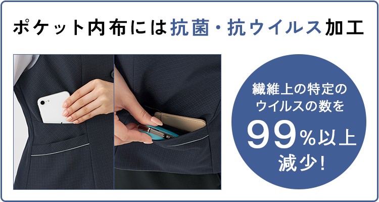 ベスト(33-GVEL2353) 抗ウイルス抗菌画像