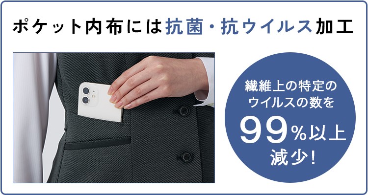 ベスト(33-GVEL2252) 抗ウイルス抗菌画像