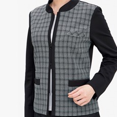 上下開きファスナー