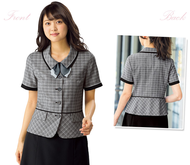 サマーツイード・オーバーブラウス(34-LJ0768)　2枚目