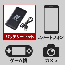 付属のバッテリー