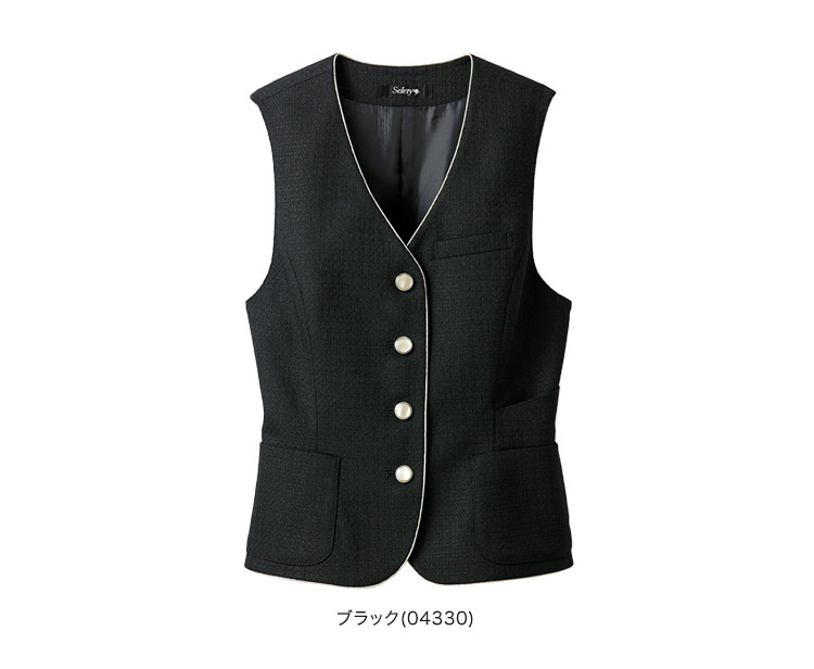 ベスト[ツイード](89-04330)　カラーバリエーション 