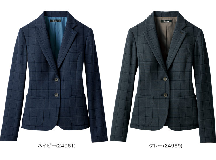 ジャケット[チェック/ストレッチ](89-24961)　カラーバリエーション 