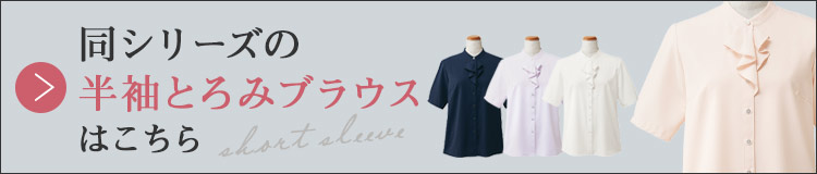 半袖とろみブラウス