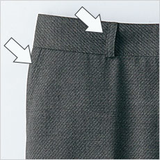 両腰ポケットとベルト通し