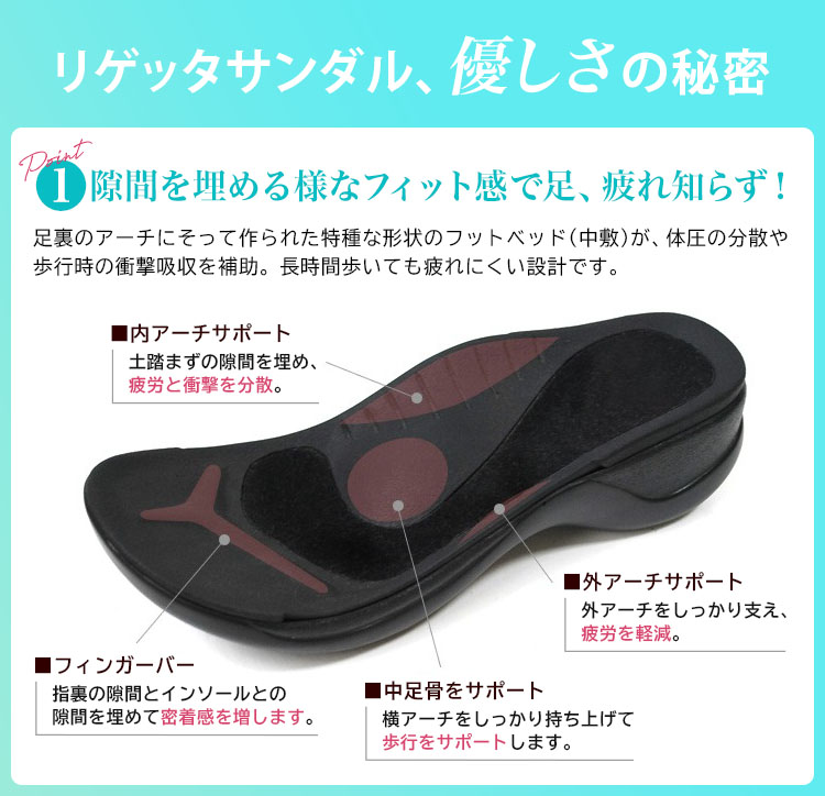 ワークコンフォートサンダル(A7-RW1001)メイン画像②