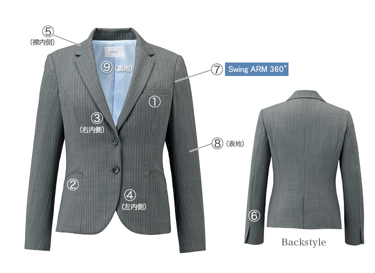 ジャケット A9-EAJ711 詳細