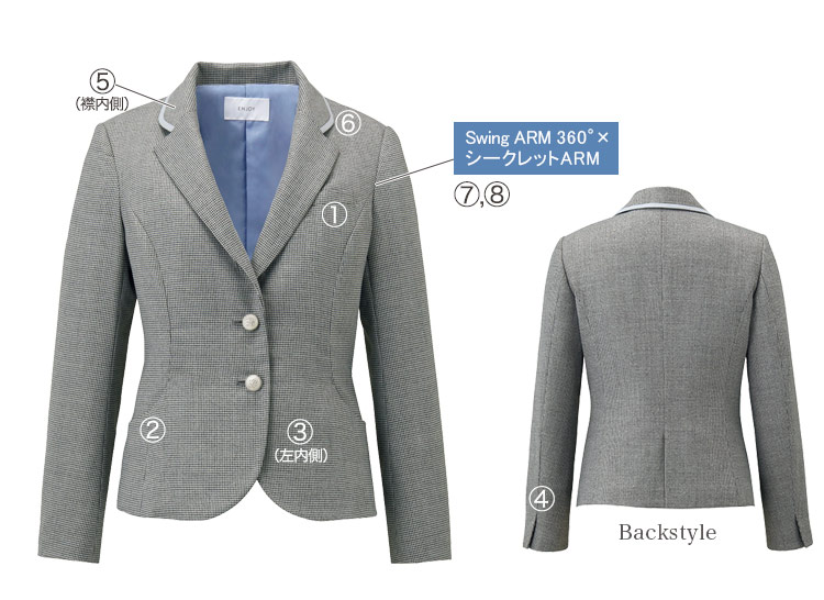 ジャケット A9-EAJ718　詳細