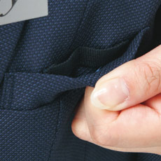 ベスト A9-EAV679 Wネームループ付き胸ポケット