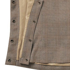 左脇ドットボタン