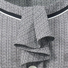 フロントリボン(グレー)