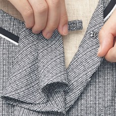 簡単なスナップボタン留め