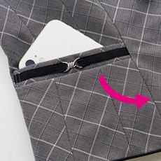 大容量ポケット