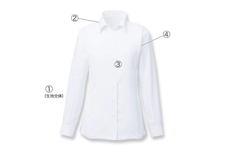 長袖ブラウス　A9-EWB385　詳細