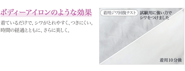 長袖ブラウス A9-EWB592 ボディアイロン