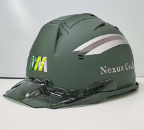 ヘルメット加工事例の画像
