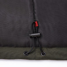 裾口ストッパー付きドローコード