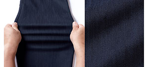 Jawin初のストレッチ素材