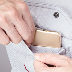 スマホ収納ポケット