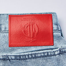 革ラベル(合成皮革)