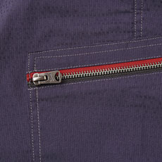 コンビファスナー(左カーゴポケット)と引き手