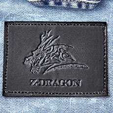 革ラベル(合成皮革)