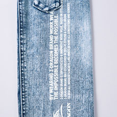 プリント(左袖)