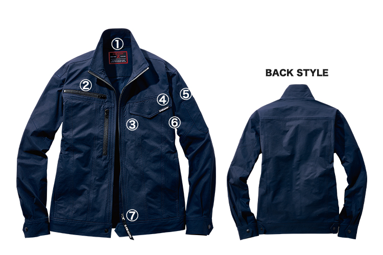 自重堂 Z-DORAGON 73500 商品詳細