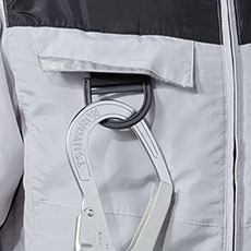 ランヤードフックかけDカン(収納可能)