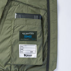 左内側バッテリー専用ポケット