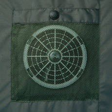 ファン脱落防止メッシュ