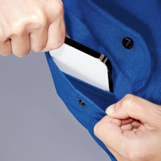 携帯電話収納ポケット(右)