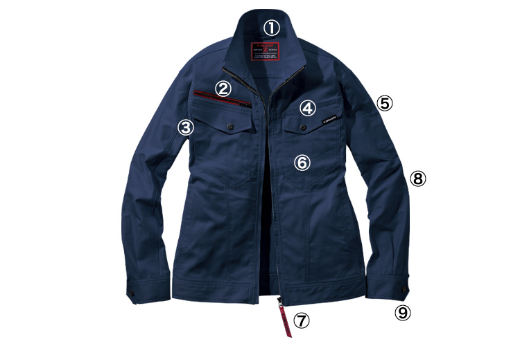 自重堂 Z-DORAGON 77400 商品詳細