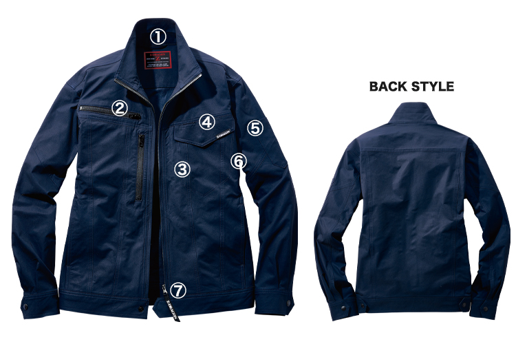 自重堂 Z-DORAGON 77500 商品詳細