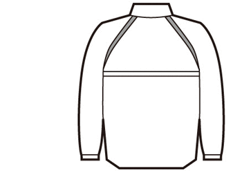 自重堂 81260 バックスタイル