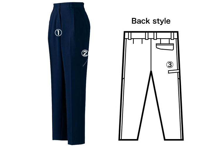 自重堂のストレッチブルゾン 86806 商品詳細