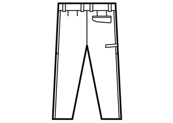 自重堂 86806 バックスタイル画像