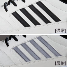 自重堂安全靴 s8171 サイド部分反射材