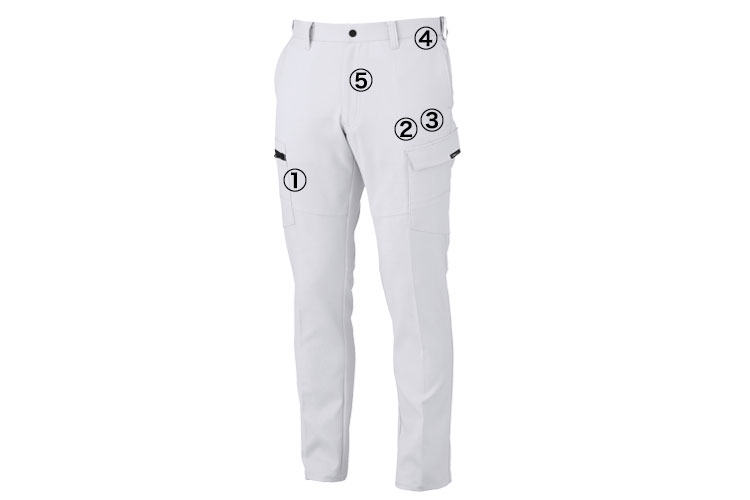 ジーベック ピタリティカーゴパンツ 1503 商品詳細