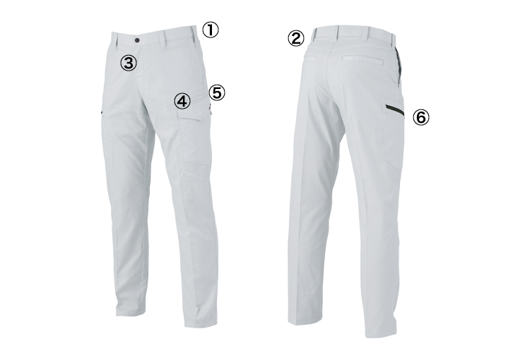 1536 バイオエコTCストレッチカーゴパンツ 商品詳細