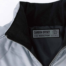 襟はトリコット起毛