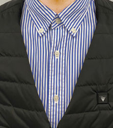 普通にボタンを閉めた場合