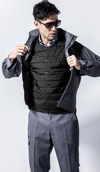 ヒーターベスト　スーツベスト　ジレ　（FABRIC TOKYO） ヒーターベスト スーツベスト ジレ （FABRIC TOKYO） ヒーター