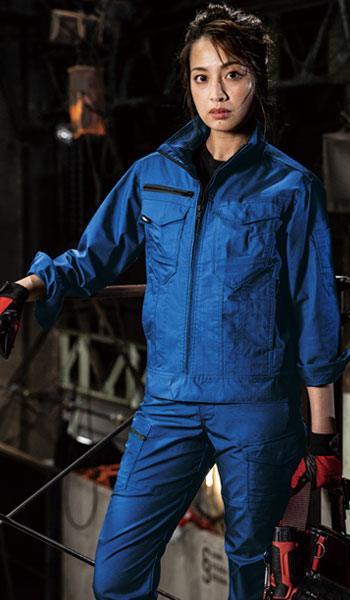 1740 ストレッチリップブルゾン