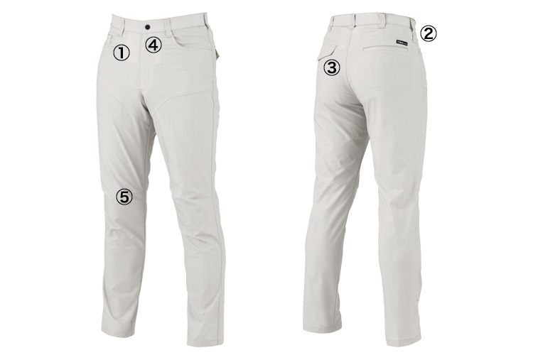 ジーベック エコT/Cスラックスパンツ 1770 商品詳細