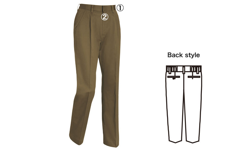 ジーベック2025 女性用スラック・X 商品詳細