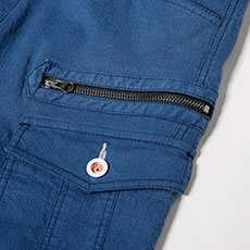 サイドファスナーポケット