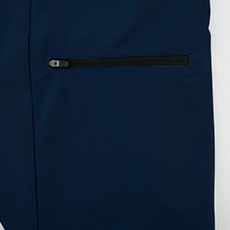 両脇ファスナーポケット