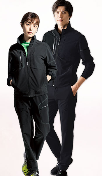 2523 C.ZONE 2WAYストレッチカーゴパンツ